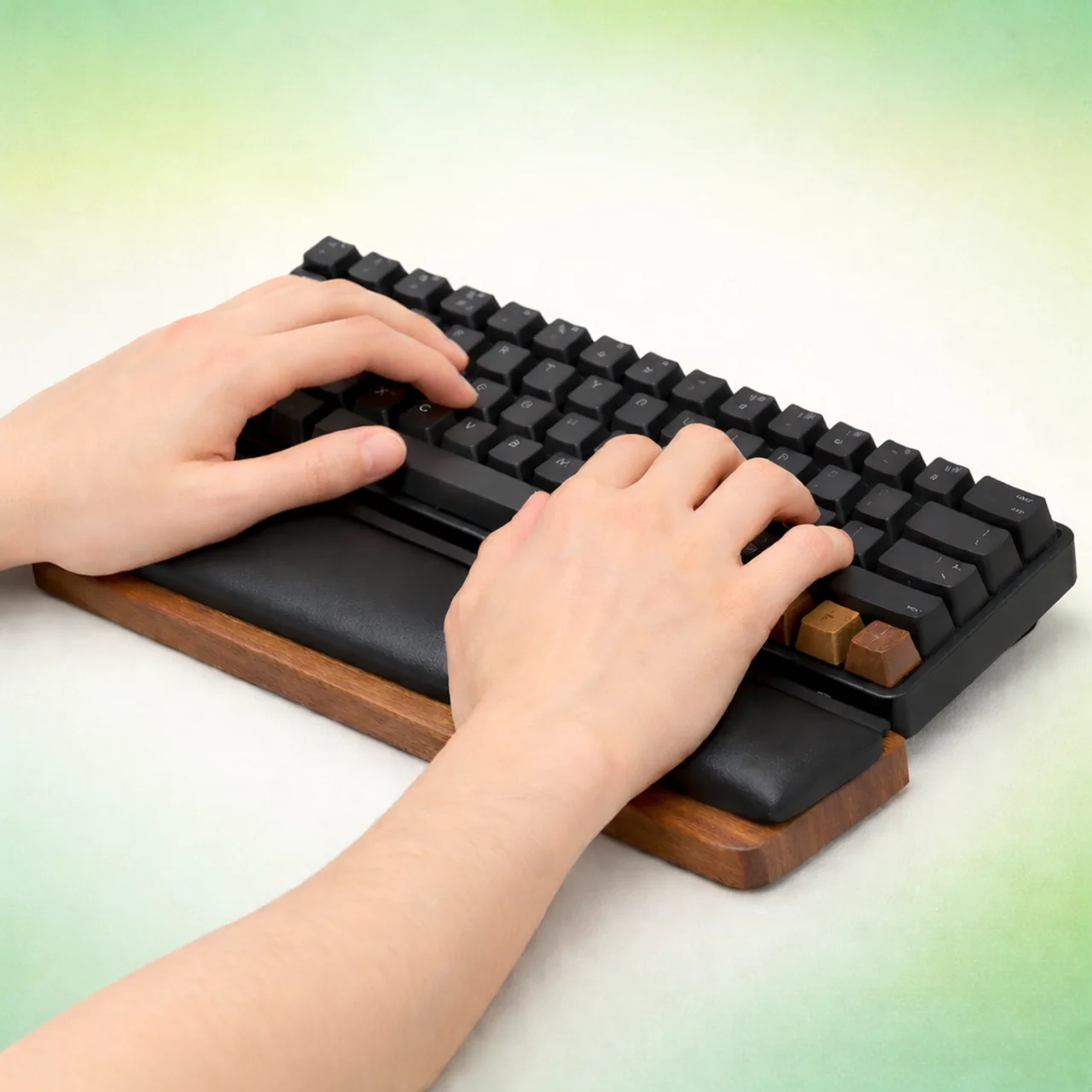 Illustration for Typing Posture and Hand Position to Type Faster Without Pain